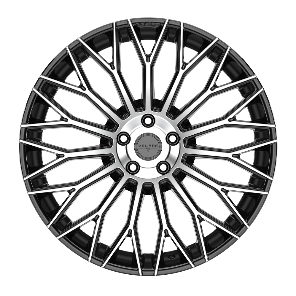 22" Velare VLR10 Gloss Black Machined Alloy Wheels