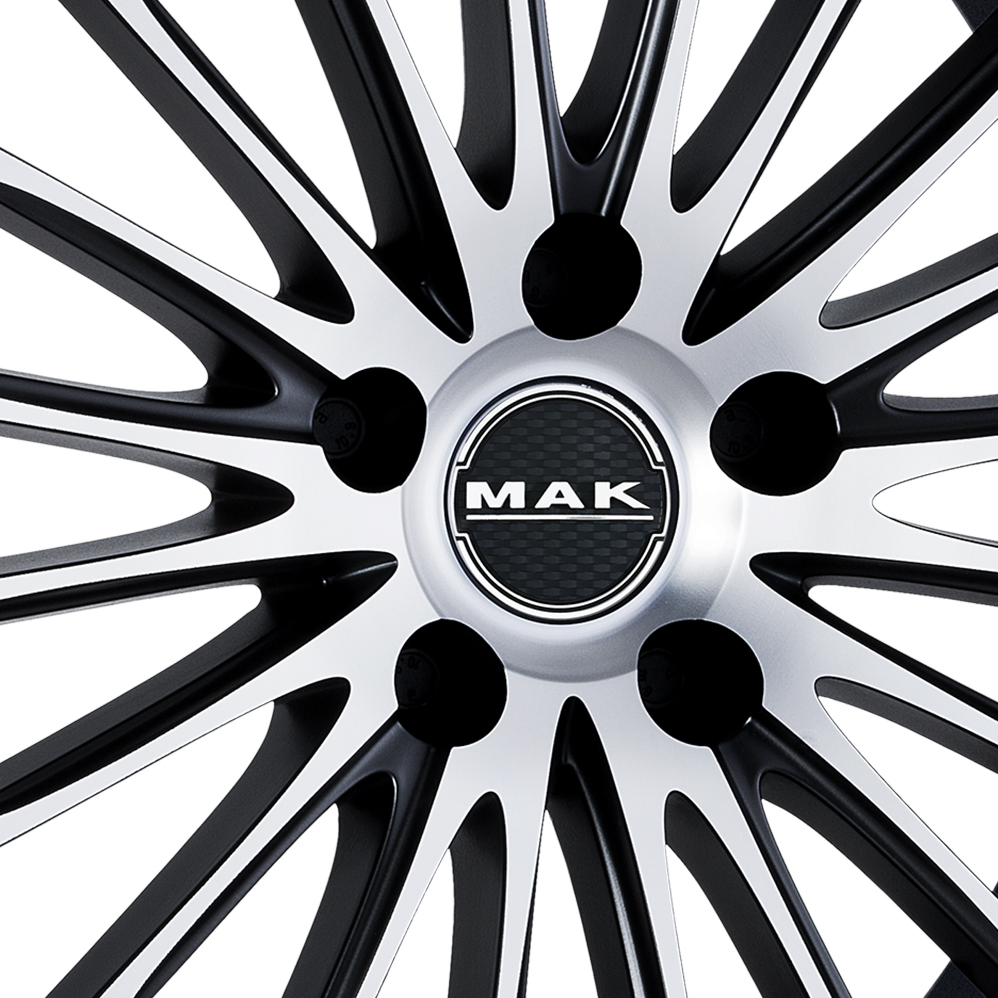 17" MAK Fatale Ice Black Alloy Wheels