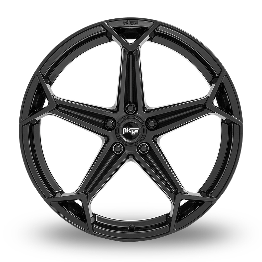 20" Niche N258 Arrow (USA Warehouse) Gloss Black Alloy Wheels