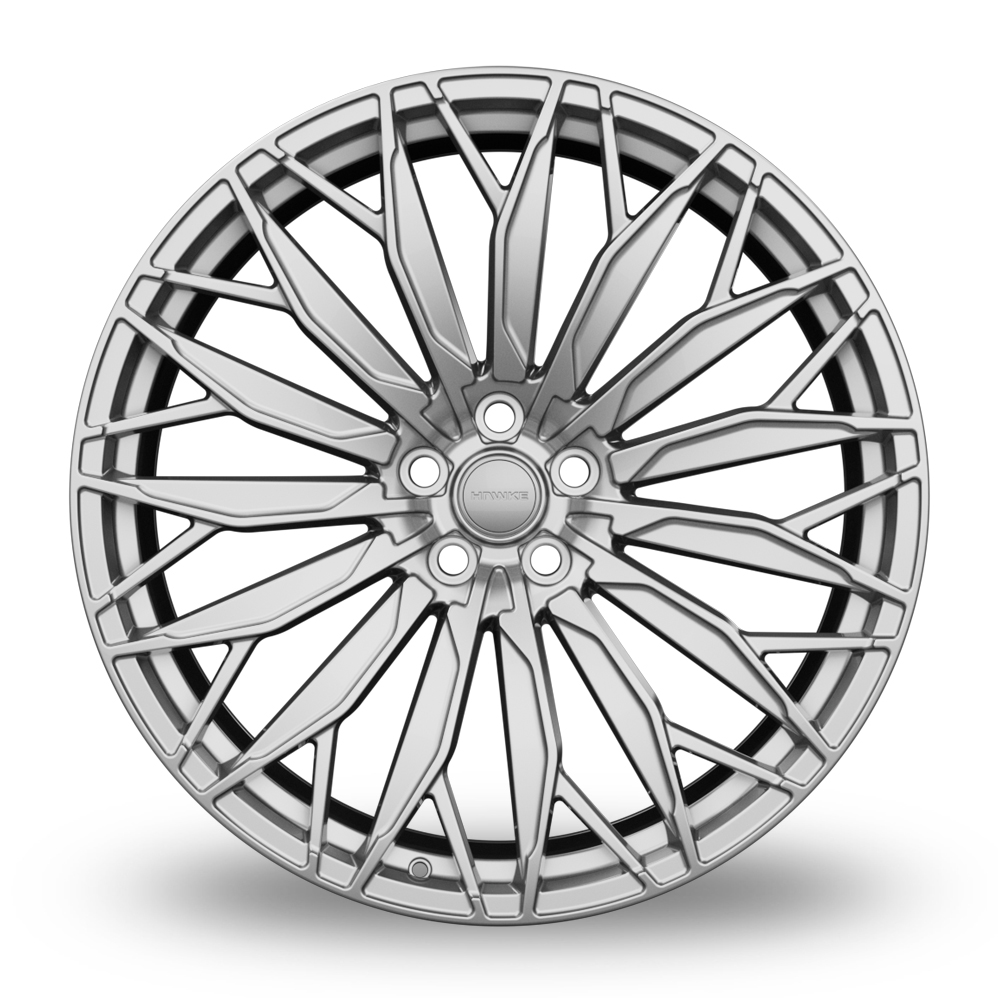 23" Hawke Zenith II Silver Alloy Wheels