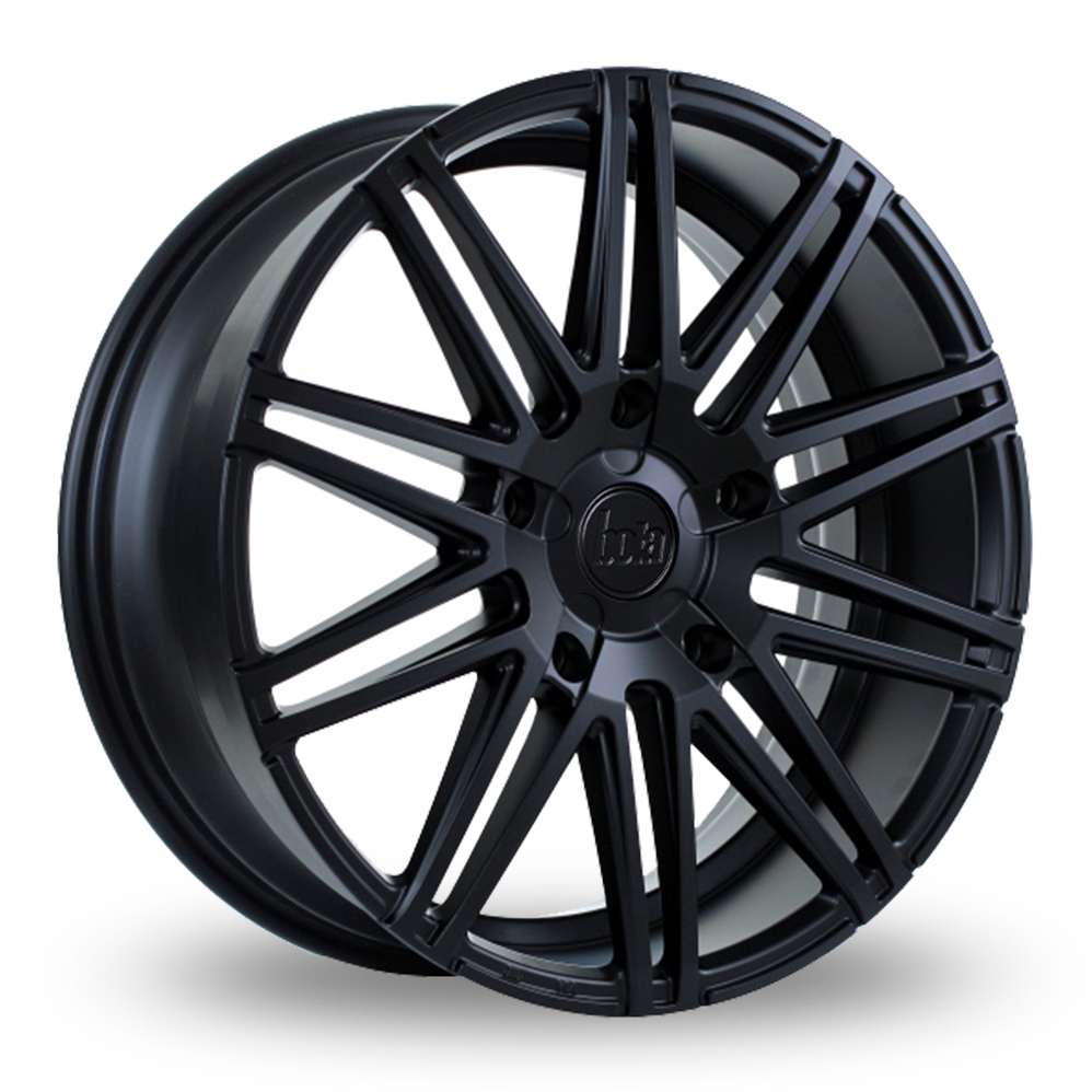 20" Bola Vansport B20 Matt Black Alloy Wheels
