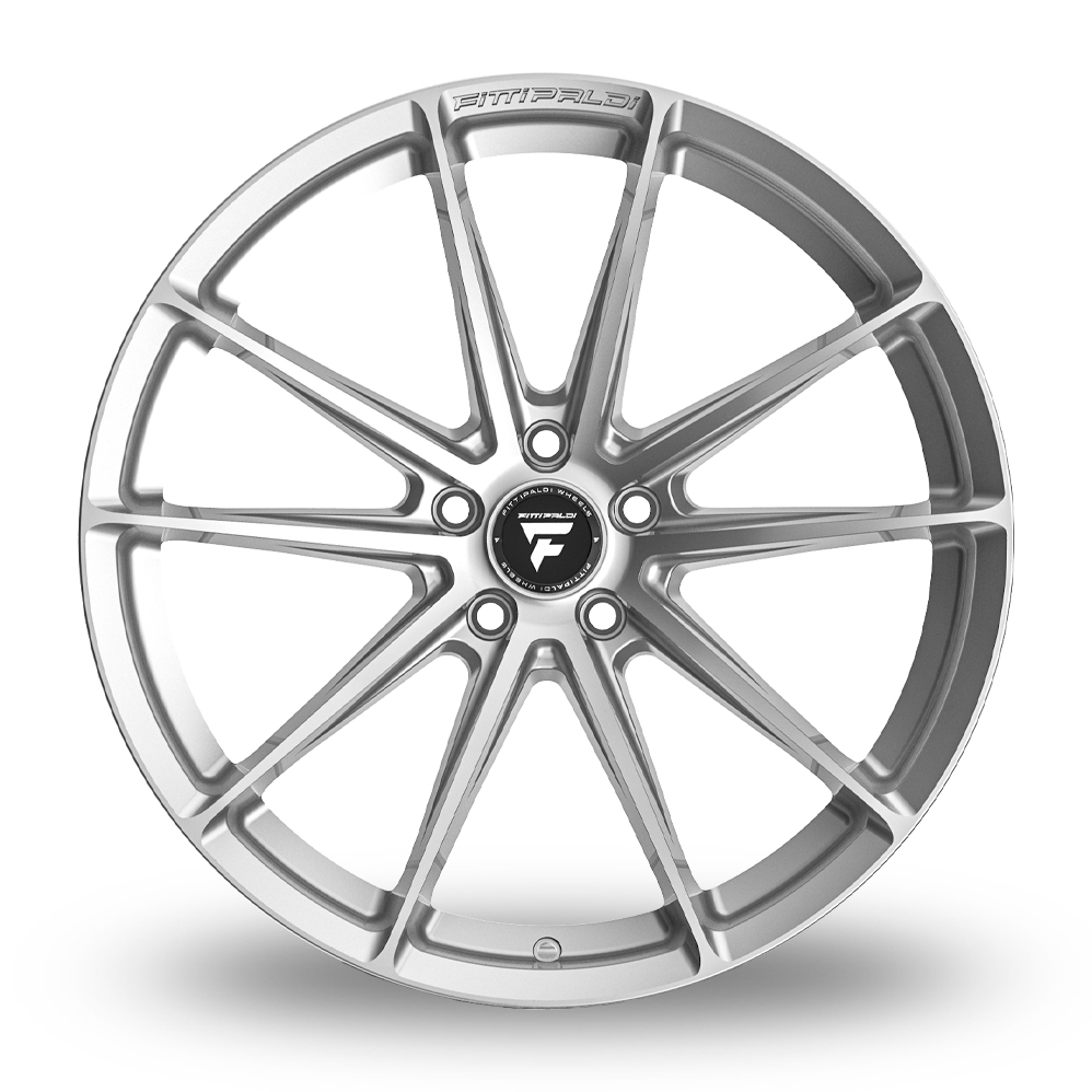 20" Fondmetal FS362 Fittipaldi Gloss Silver Alloy Wheels