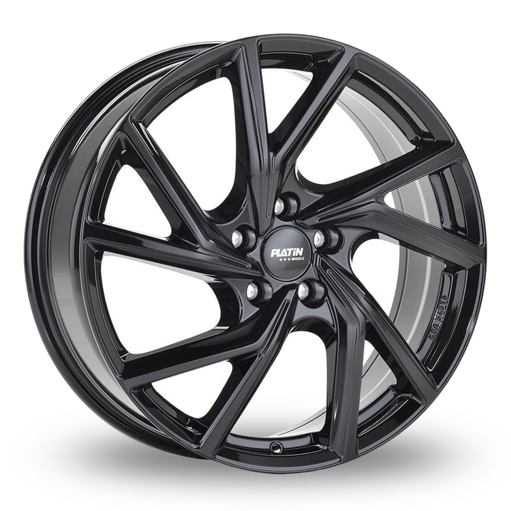 Platin P 107 Gloss Black Alloy Wheels