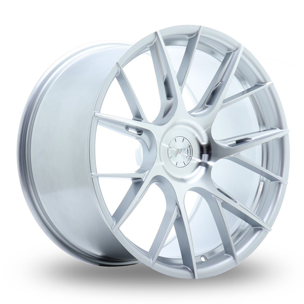 Japan Racing JR42 (10.5x20) (Custom Fitment) Silver Machined Face Alloy Wheels
