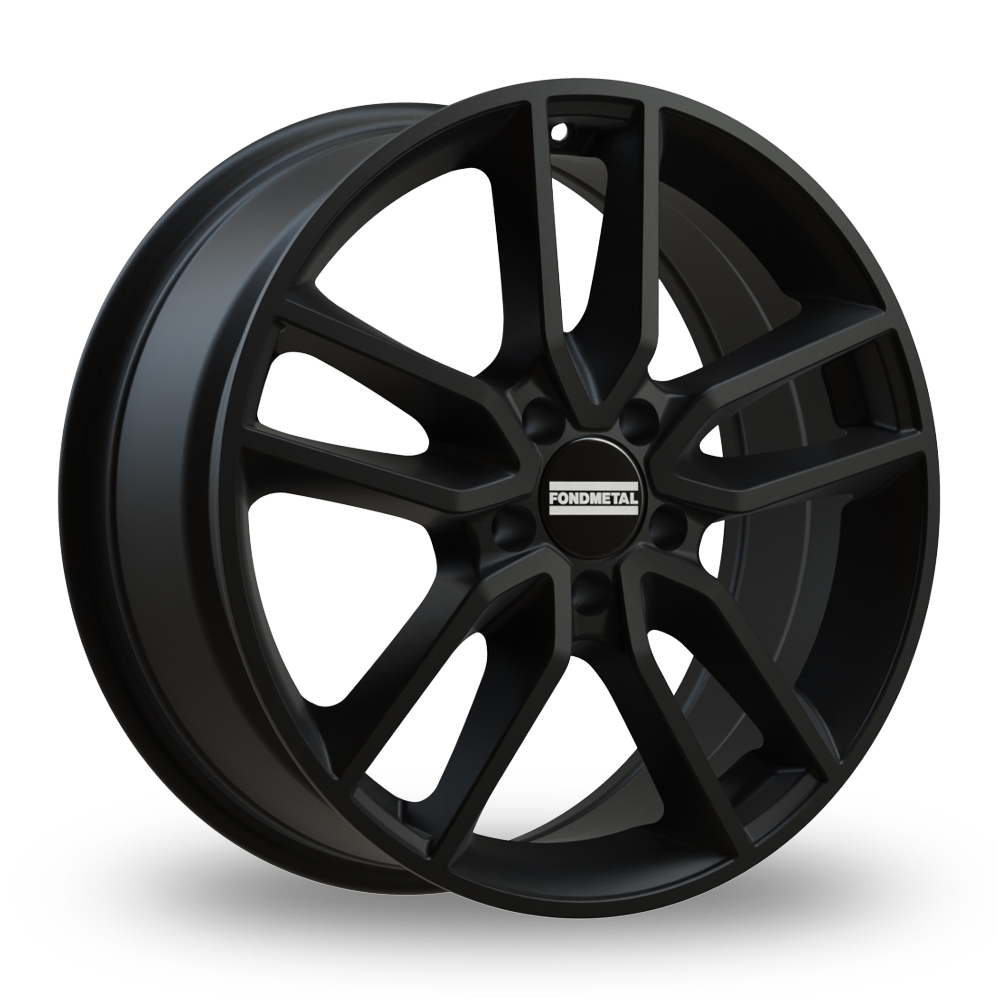 Fondmetal Koros Matt Black Alloy Wheels