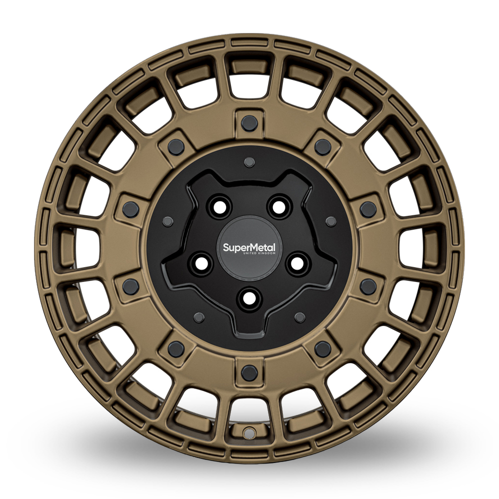 17" SuperMetal RIG Ultra Matt Bronze Alloy Wheels
