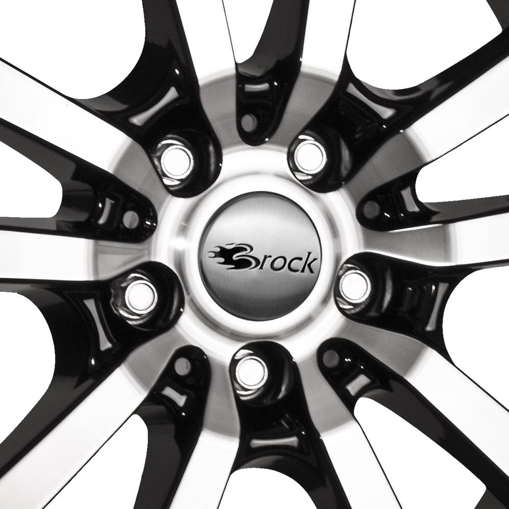 19" RC Design RC25 Gloss Black Polished Alloy Wheels