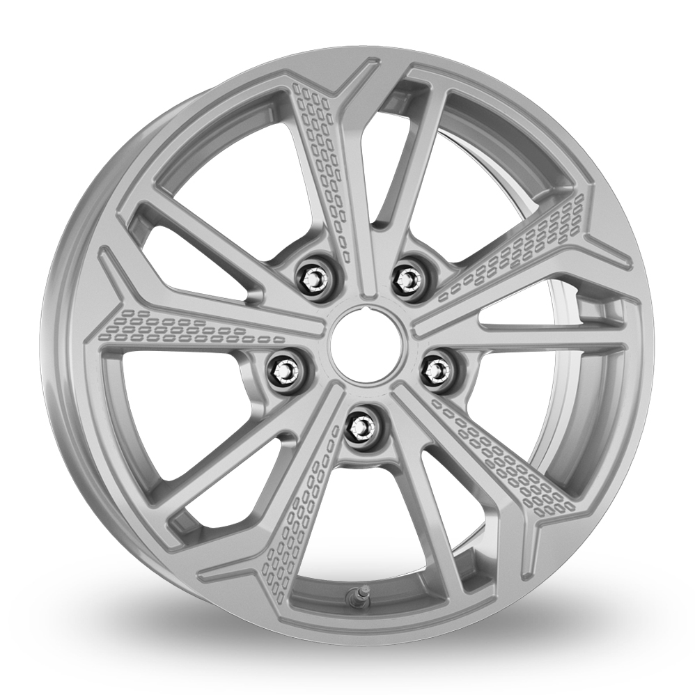 RC Design RE5 Crystal Silver Alloy Wheels