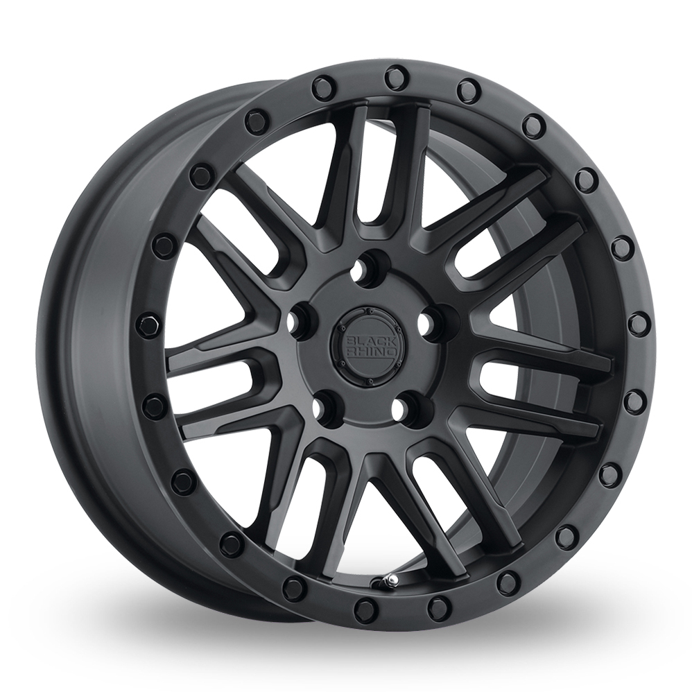 18" Black Rhino Arches (USA Warehouse) Matt Black Alloy Wheels