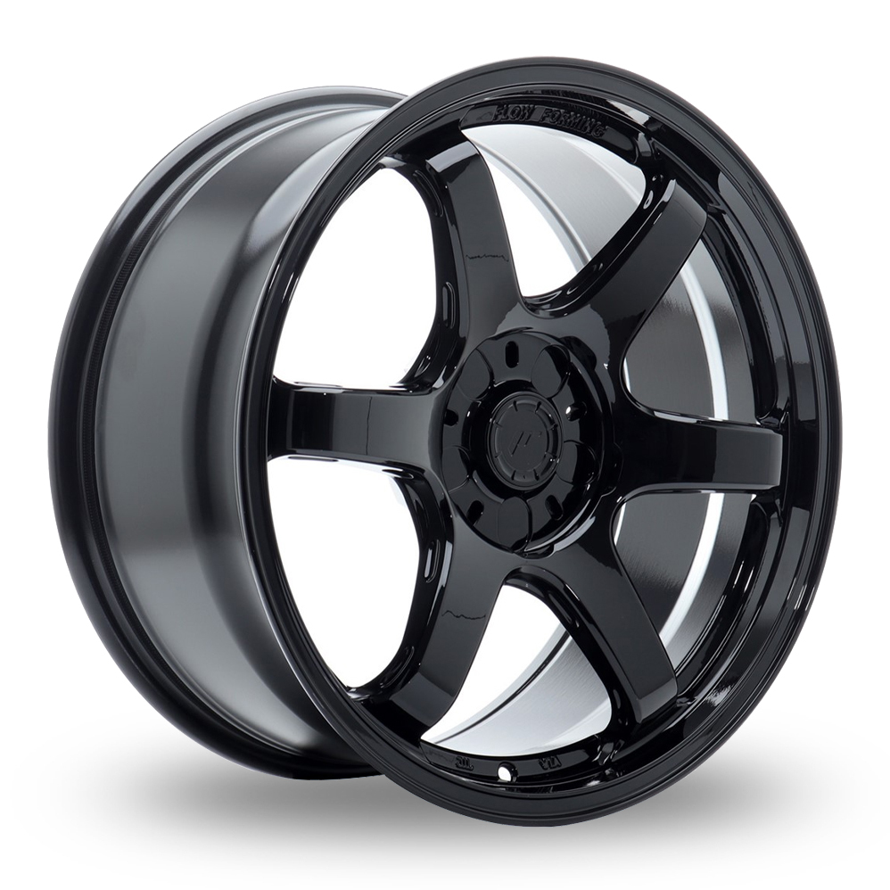 Japan Racing SL-03 (8.5x18) (Custom Fitment) Gloss Black Alloy Wheels