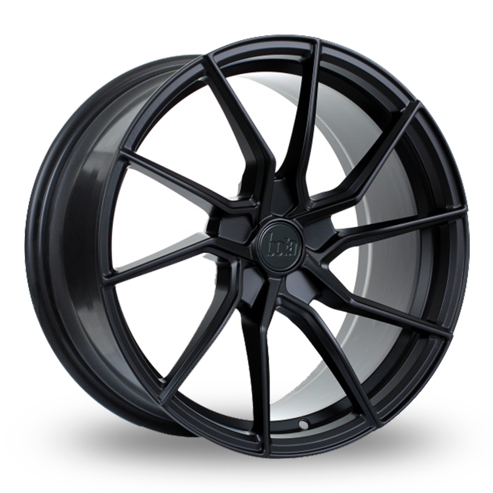 Bola B25 Matt Black Alloy Wheels
