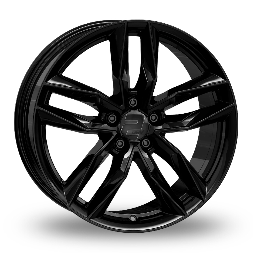 2DRV WH40 Gloss Black Alloy Wheels