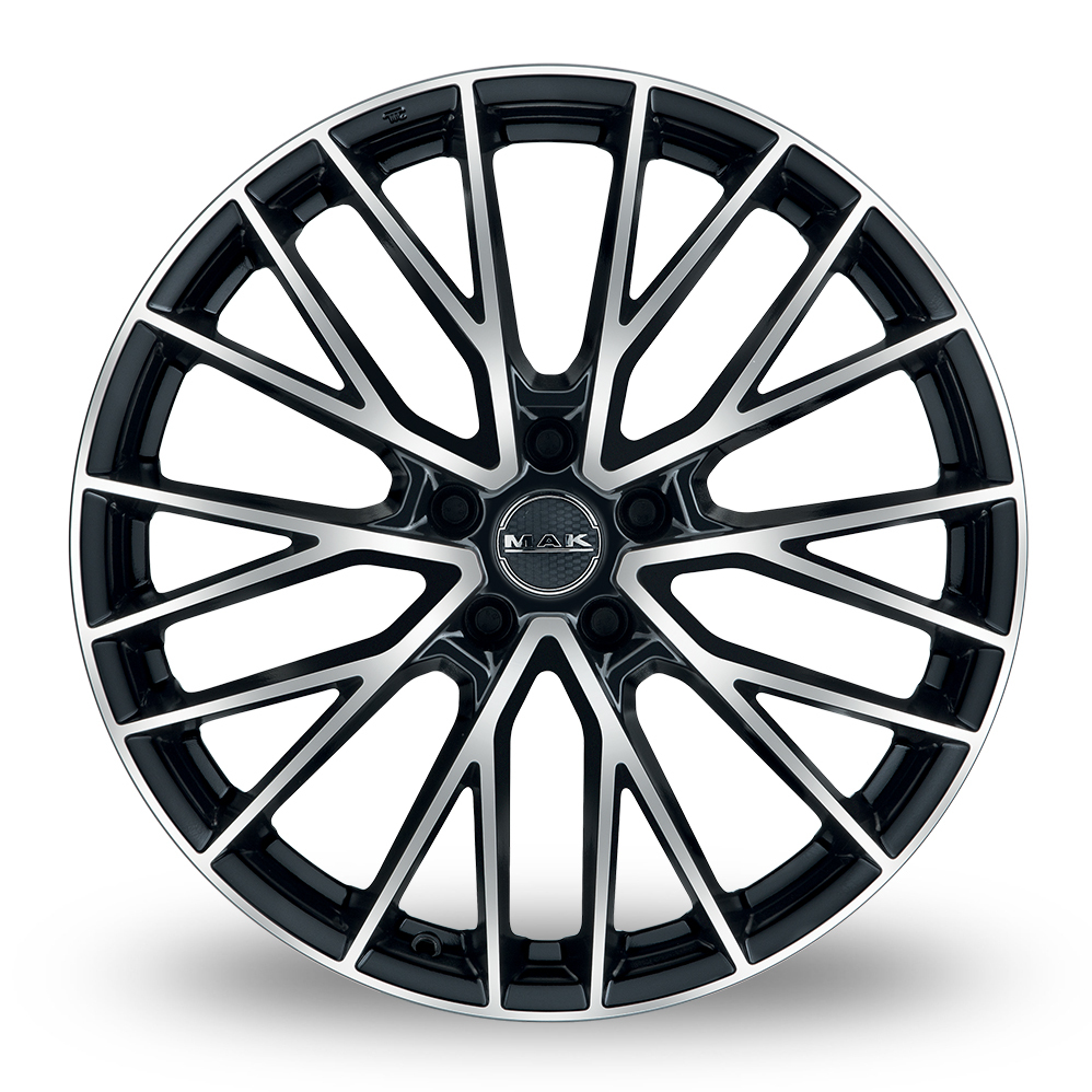 23" MAK Speciale Black Mirror Alloy Wheels