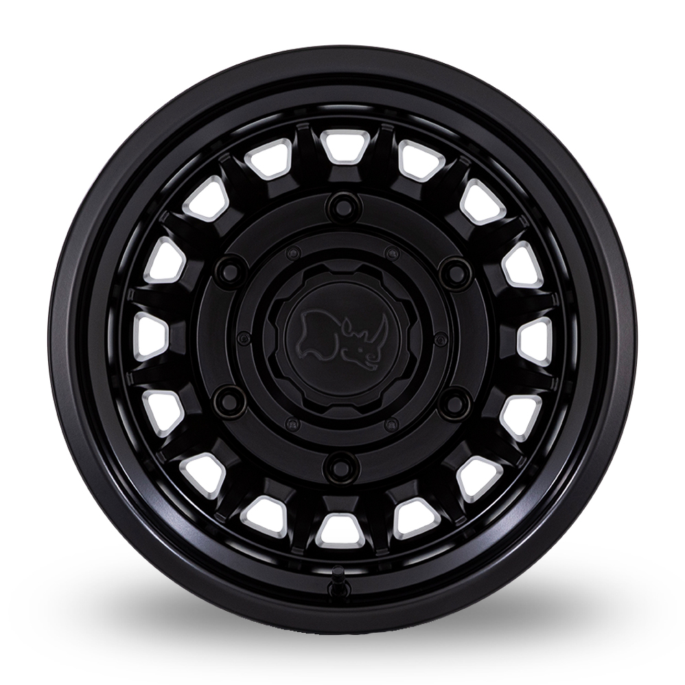 16" Black Rhino BR019 Aliso Dually (EU Warehouse) Matt Black Alloy Wheels