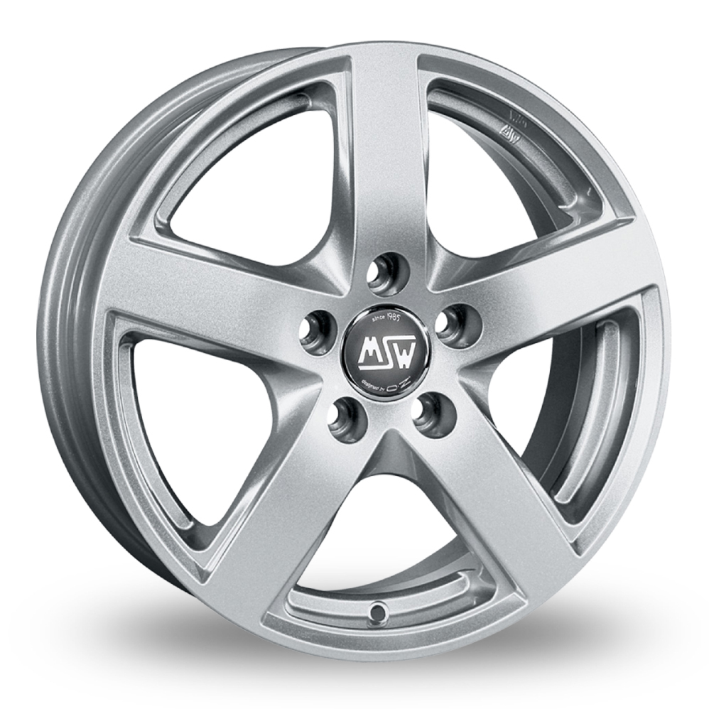 MSW (by OZ) 55 Silver Alloy Wheels