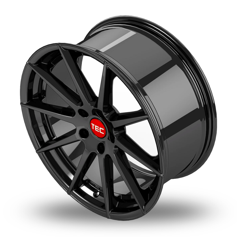 19" TEC Speedwheels GT7 Gloss Black Alloy Wheels