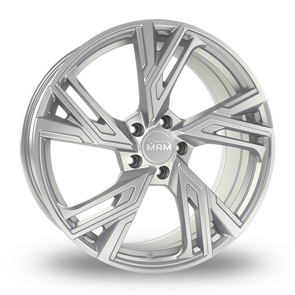 16" MAM RS5 Silver Alloy Wheels