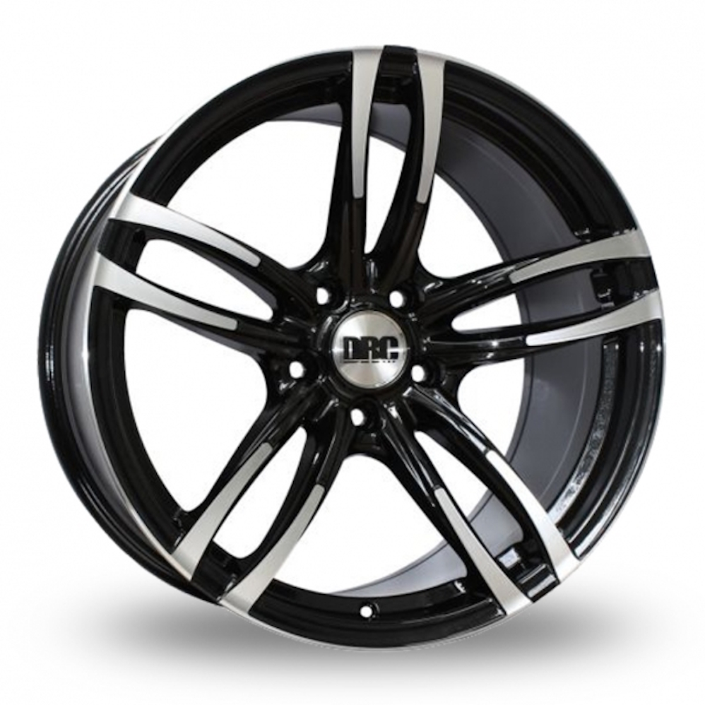 DRC DMF Gloss Black Polished Alloy Wheels