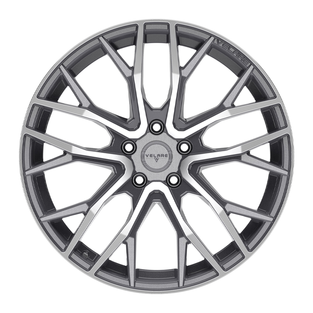 20" Velare VLR08 Platinum Grey Polsihed Alloy Wheels