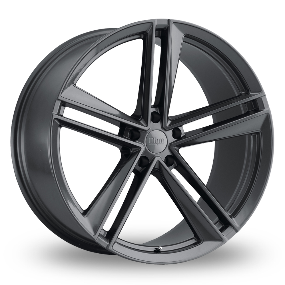 OHM Lightning (USA Warehouse) Gloss Gunmetal Alloy Wheels