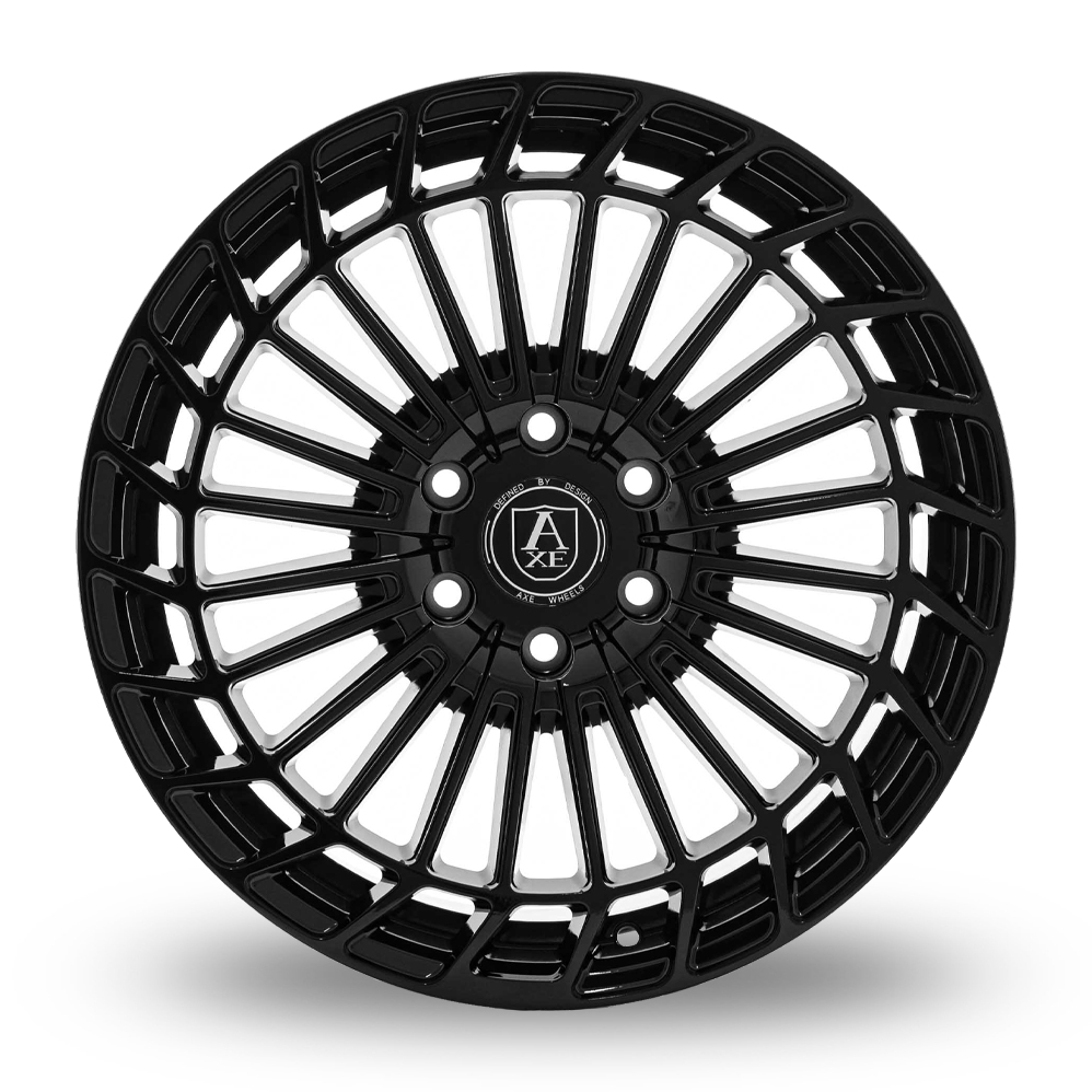 18" Axe EX45 Gloss Black Alloy Wheels