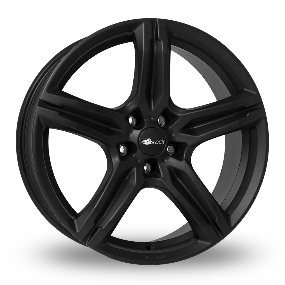 Brock B29 Matt Black Alloy Wheels