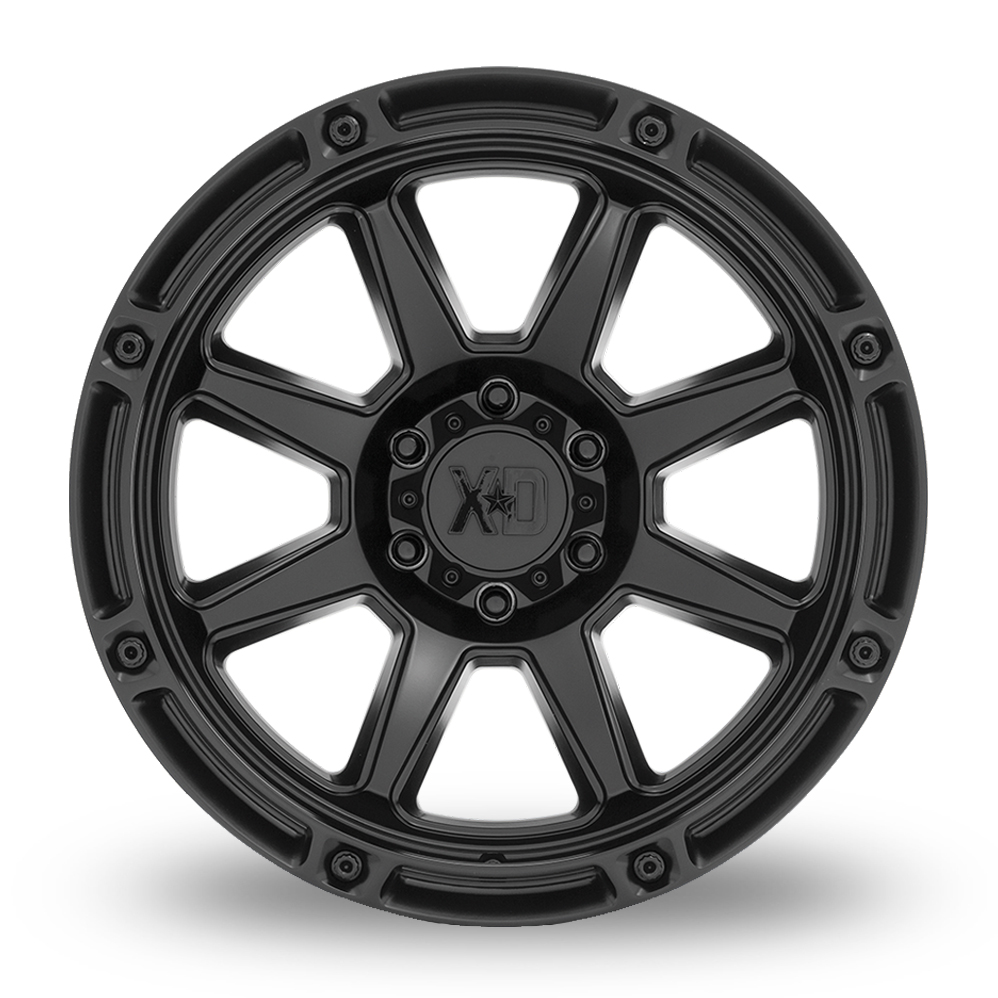 20" XD XD863 Satin Black Alloy Wheels