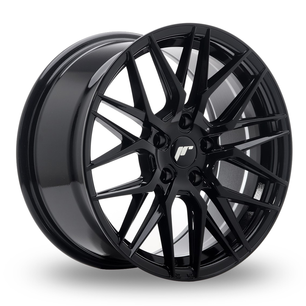 Japan Racing JR28 (8x17) Gloss Black Alloy Wheels
