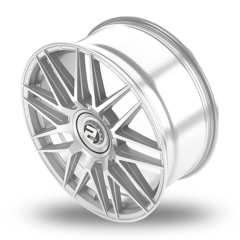 18" 2DRV WH43 Silver Alloy Wheels