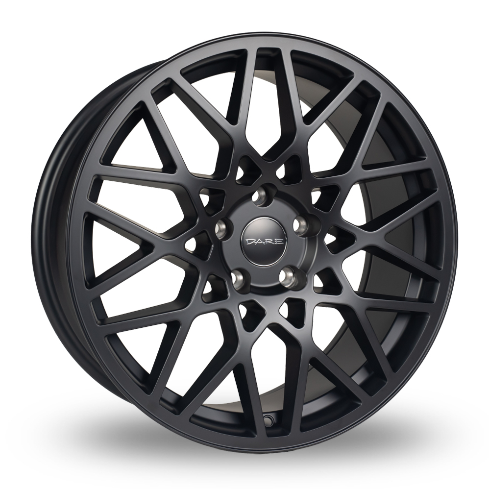 Dare LG2 Matt Black Alloy Wheels