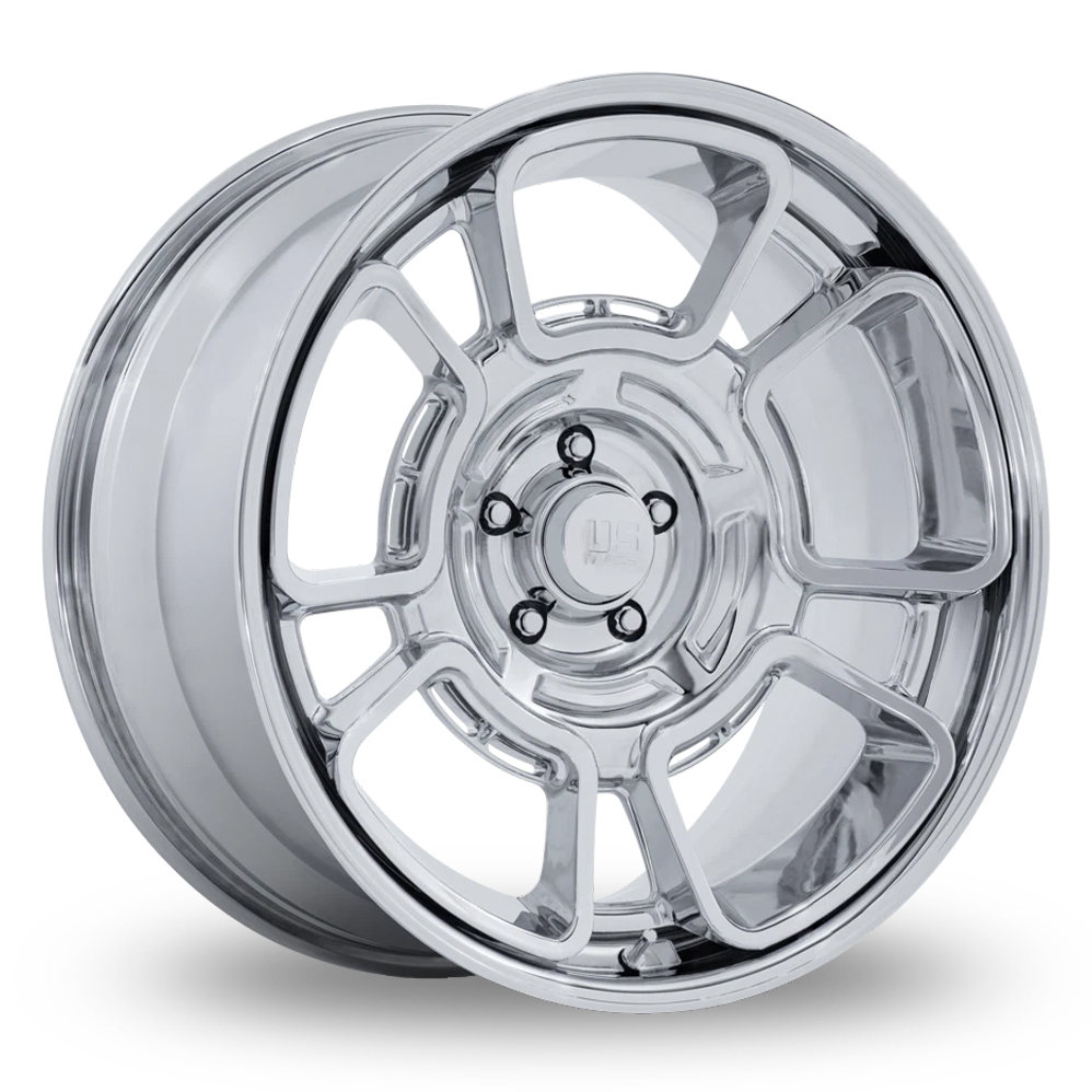 US Mags UC147 Flagstaff (USA Warehouse) Chrome Alloy Wheels