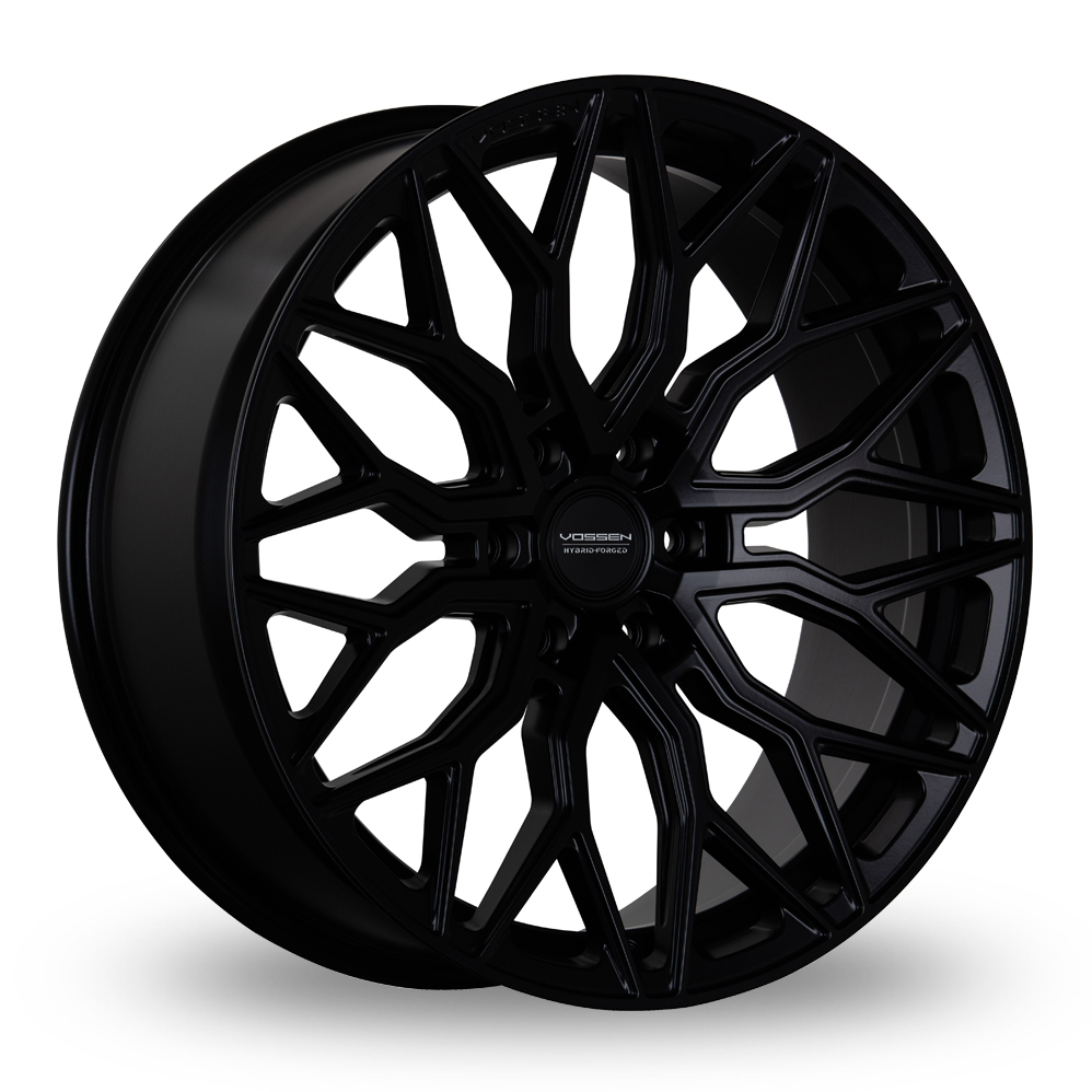 Vossen HF6-3 (10x24) (Deep Concave) Satin Black Alloy Wheels