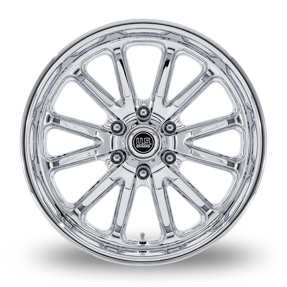 20" US Mags UC145 Rambler 6 (USA Warehouse) Chrome Plated Alloy Wheels