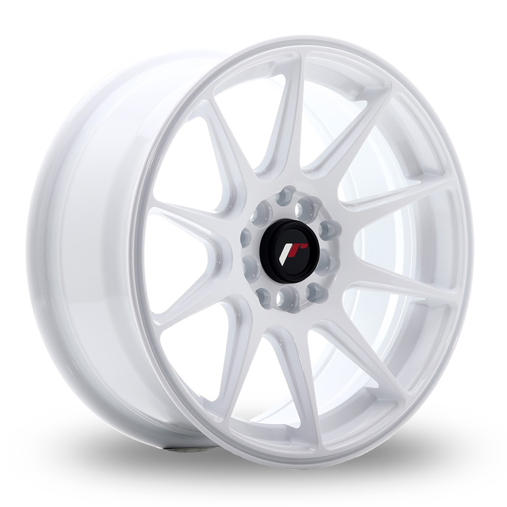 Japan Racing JR11 (7x16) White Alloy Wheels