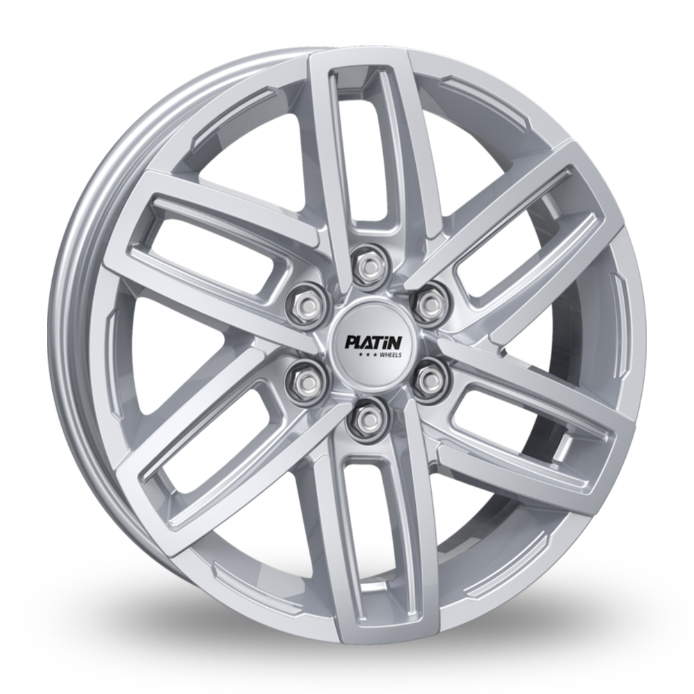 Platin P 121 Silver Alloy Wheels