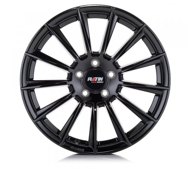 17" Platin P 74 Gloss Black Alloy Wheels