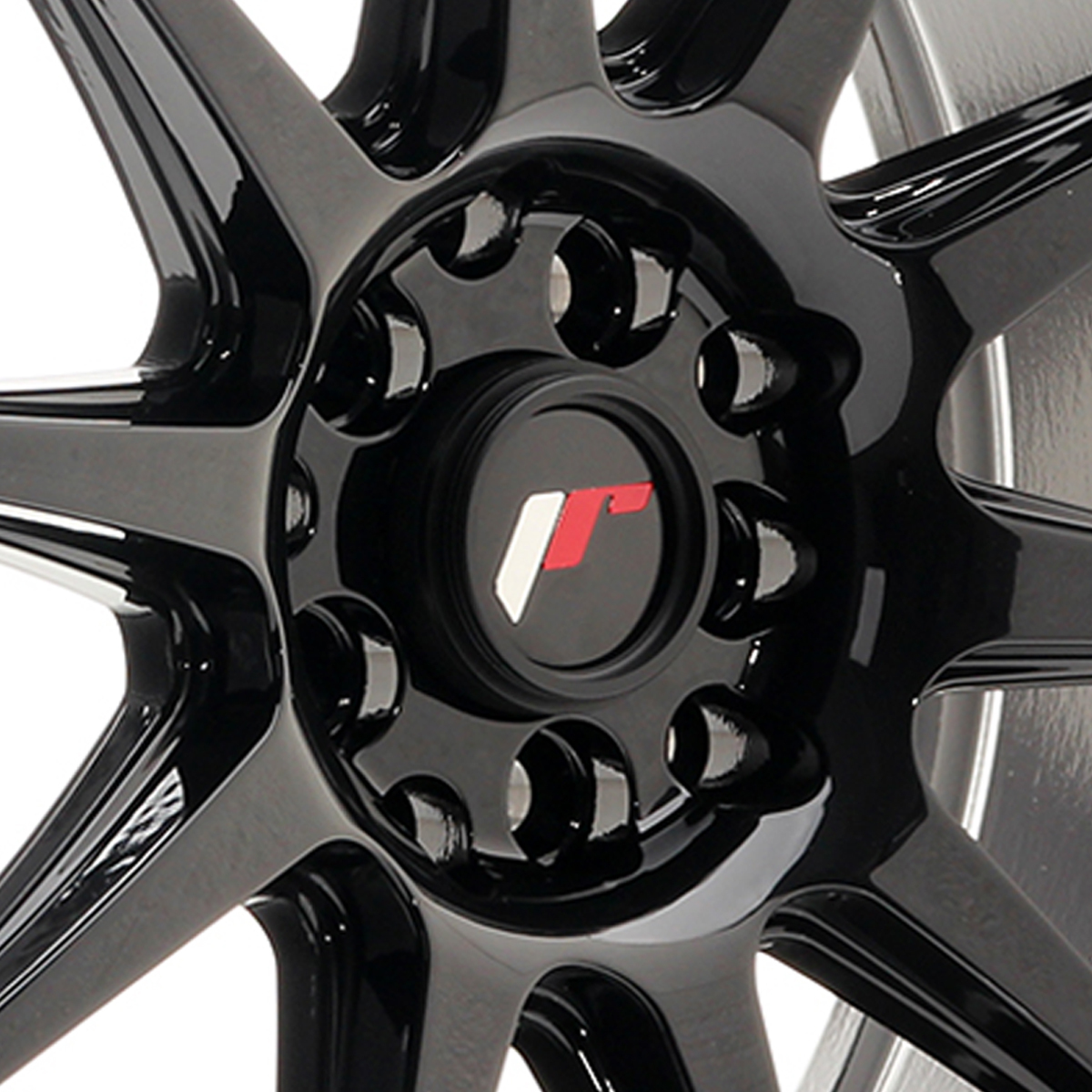 18" Japan Racing JR11 (7.5x18) Gloss Black Alloy Wheels