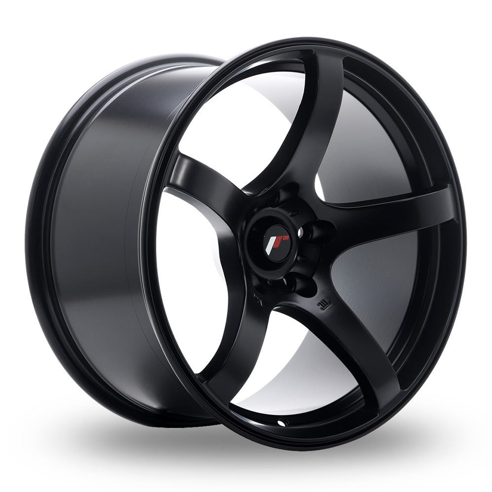 Japan Racing JR32 (9.5x18) Matt Black Alloy Wheels