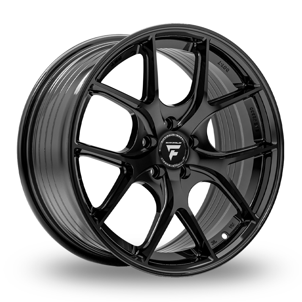 Fondmetal FS365 Fittipaldi Gloss Black Alloy Wheels