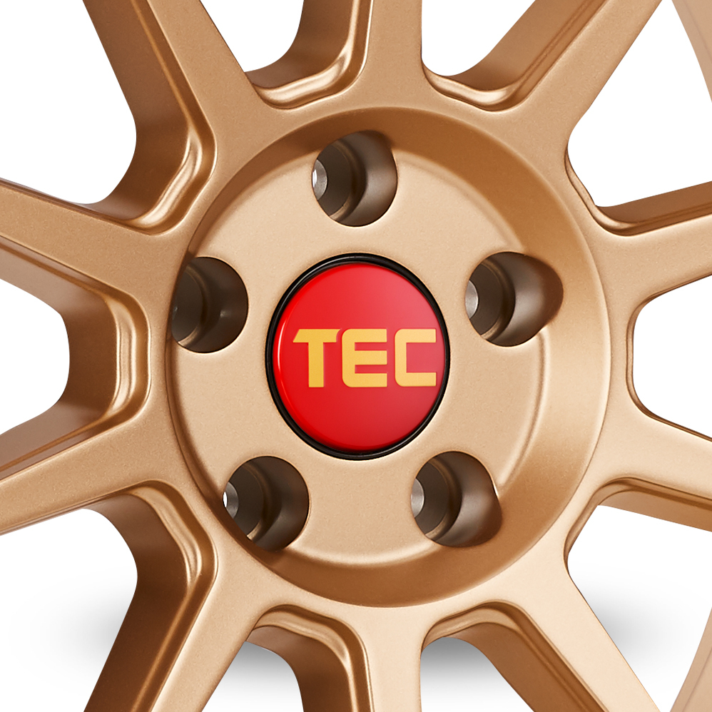 18" TEC Speedwheels GT8 (Special Offer) Rose Gold Alloy Wheels