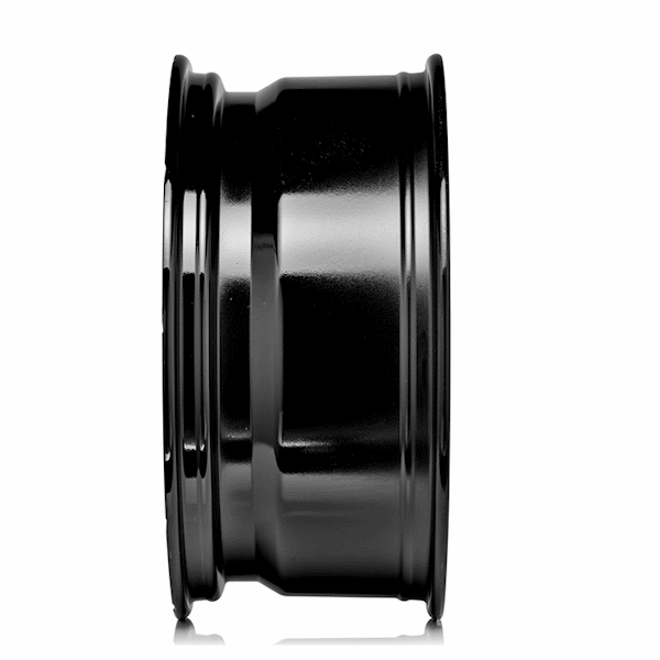 18" MSW (by OZ) 82 Gloss Black Polished Alloy Wheels