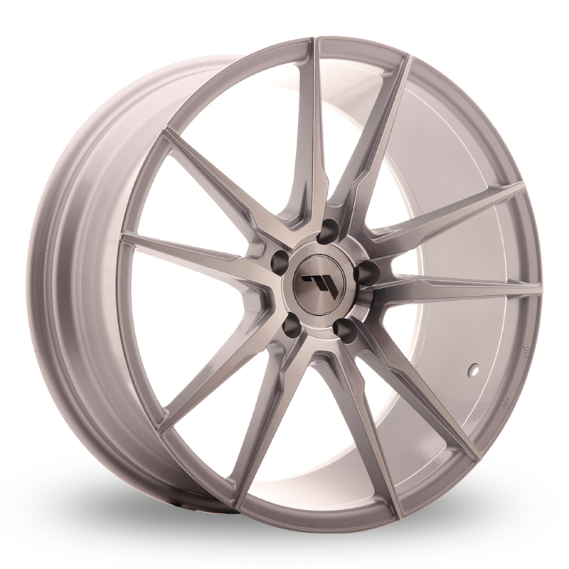 Japan Racing JR21 (9x20) (Custom Fitment) Silver Machined Face Alloy Wheels