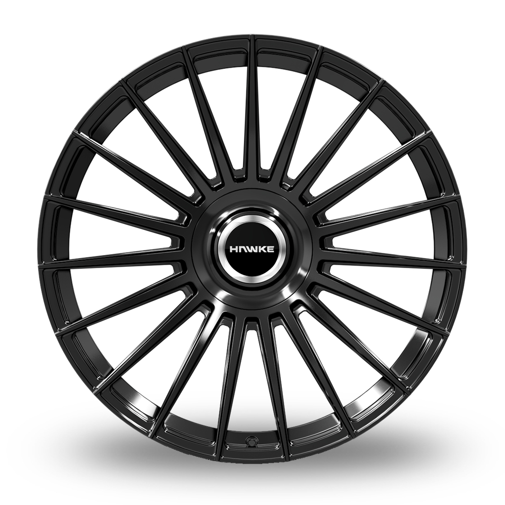 24" Hawke Marquis Black Alloy Wheels