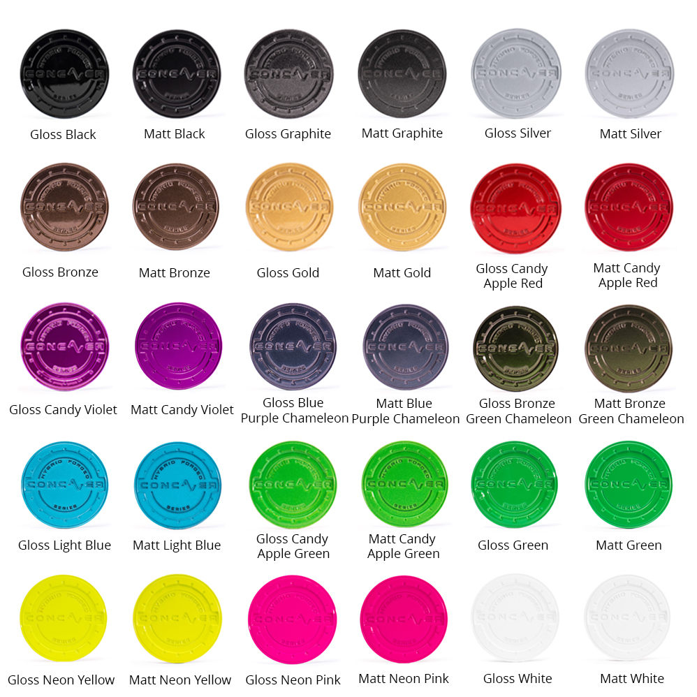 20" Concaver CVR4 (8.5x20) (Performance Concave) Custom Finish Alloy Wheels