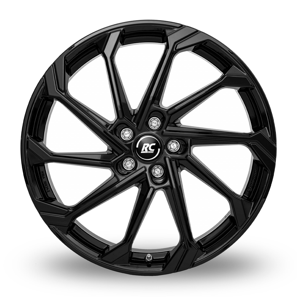 20" RC Design RC36 Gloss Black Alloy Wheels
