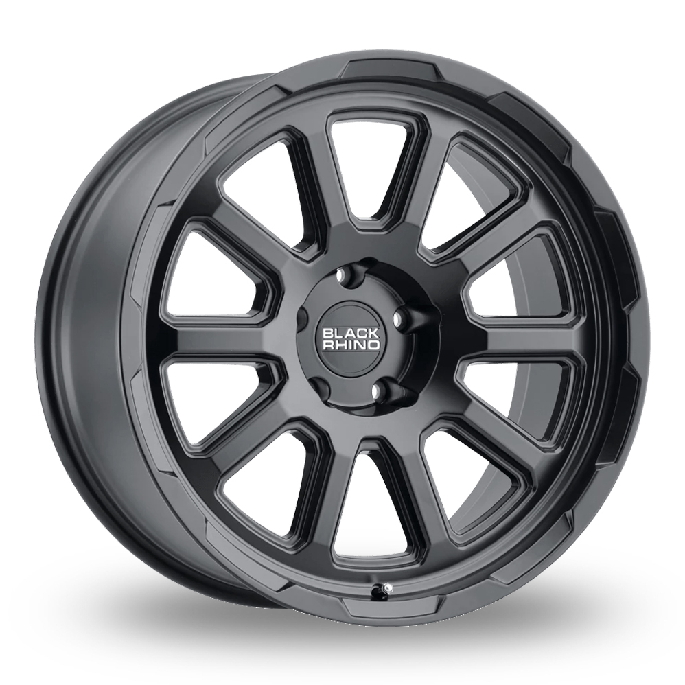 18" Black Rhino Chase (USA Warehouse) Matt Black Alloy Wheels