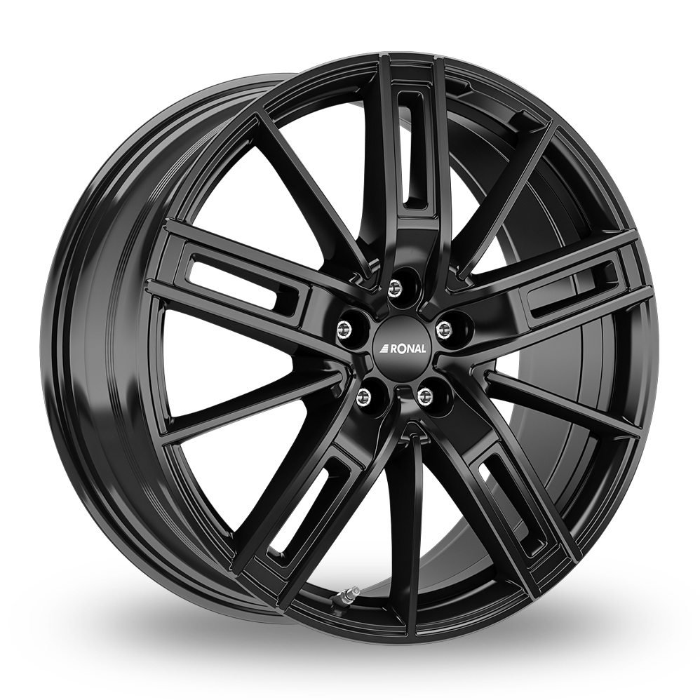 Ronal R67 Matt Black Alloy Wheels