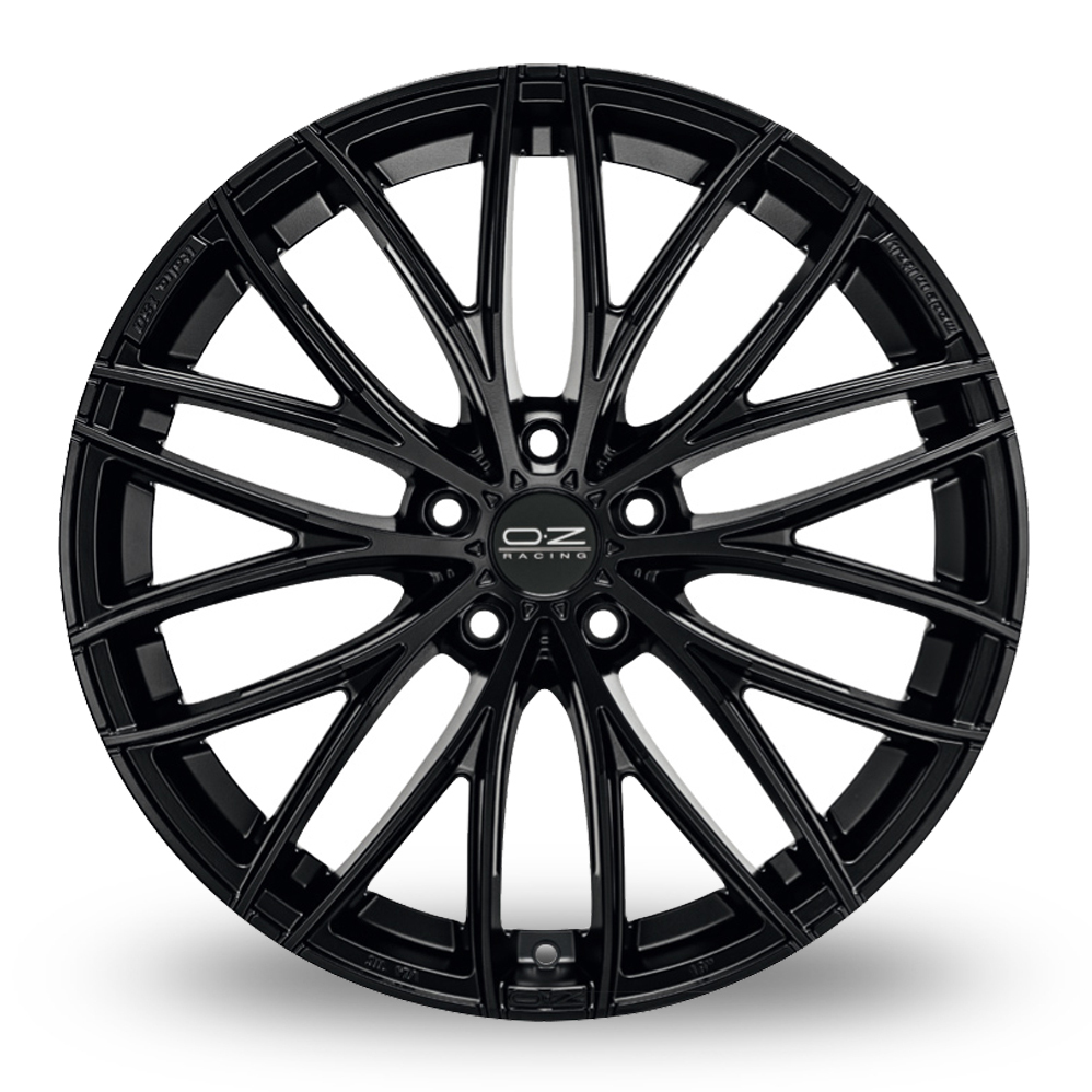 19" OZ Racing Italia 150 Gloss Black Alloy Wheels