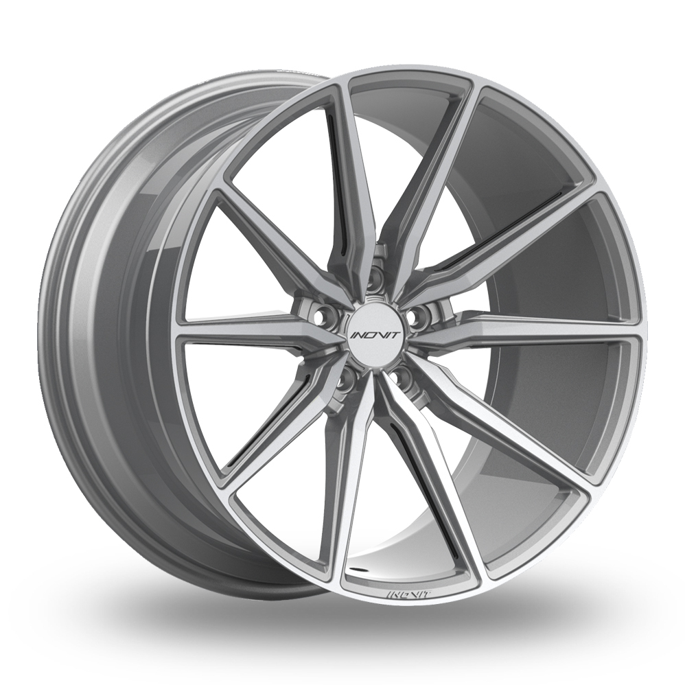 Inovit Frixion 5 Satin Silver Machined Alloy Wheels