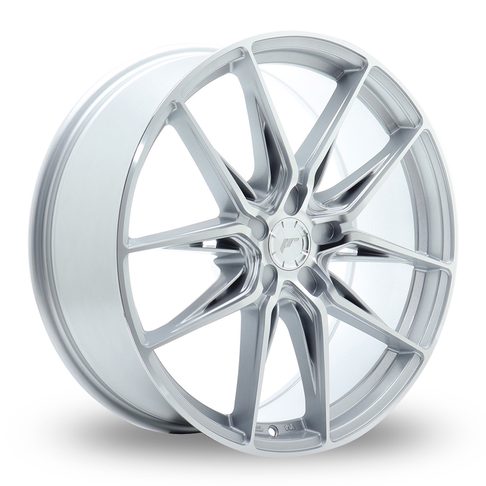 Japan Racing JR44 (9x20) (Custom Fitment) Silver Machined Face Alloy Wheels